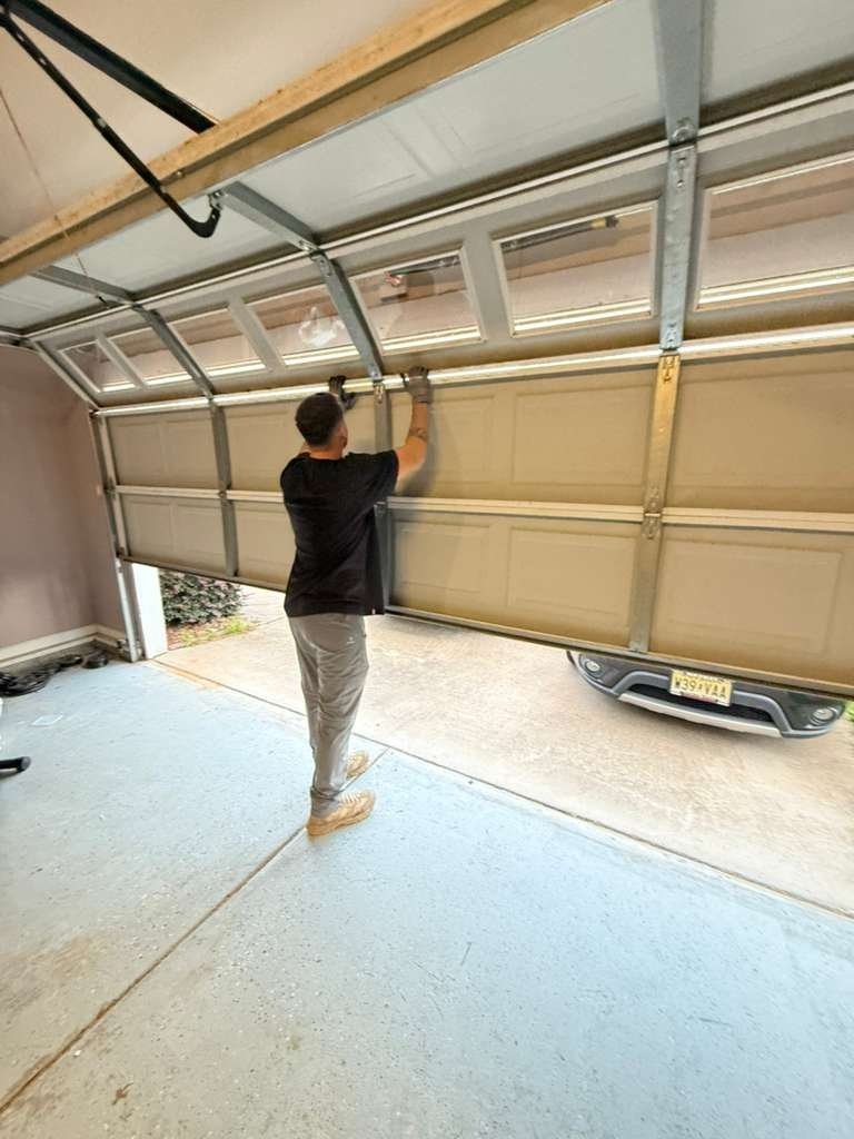 Garage door repair work, gallery photo 9